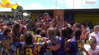 Résumé Finale Féminines St EsXIII Cat vs Montpellier [upl. by Gonzales740]