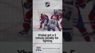 Chaos Breaks Out In Preseason Game Between Leafs amp Canadiens [upl. by Rinum464]