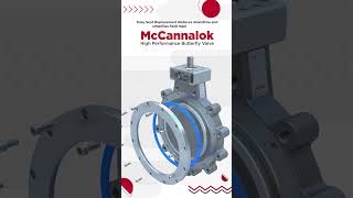 shorts Series McCannalok  High Performance Butterfly Valve [upl. by Ielirol603]