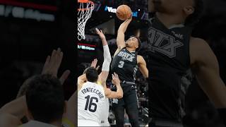 🏀 Keldon Johnson’s INSANE Dunk  San Antonio Spurs NBA Highlights nba [upl. by Sidnarb92]