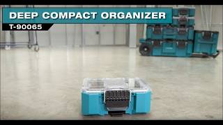 NEW Makita MAKTRAK Deep Compact Organizer T90065 [upl. by Brok]