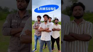 iphone samsung का टकर 😂😂 comedy realfools vikramcomedyvideo iphone samsung memes [upl. by Yaf631]