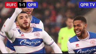 ILIAS CHAIR CANCELLED OUT  ROTHERHAM UTD 11 QPR HIGHLIGHTS [upl. by Mossman]