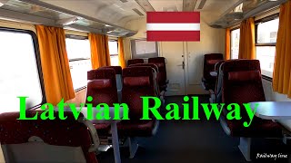 Train Riga  Daugavpils  The best train in Latvia [upl. by Dalury491]