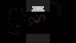 Astra H 13 CDTi 100200 opel astrah acceleration [upl. by Aggri]