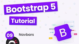 Bootstrap 5 Crash Course Tutorial 9  Navbars [upl. by Audie]