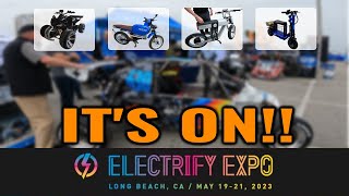 AWESOME New EBIKES at Electrify Expo 2023 Long Beach [upl. by Annayek109]