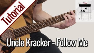 Uncle Kracker  Follow Me  Gitarre Lernen Deutsch [upl. by Anderson]