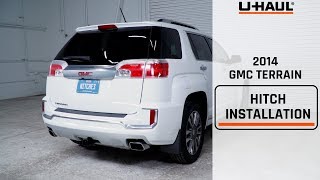 2014 GMC Terrain Trailer Hitch Installation [upl. by Sihun]