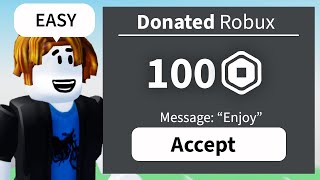 I Made as much Robux as POSSIBLE in 1 HOUR Pls Donate [upl. by Airotal559]