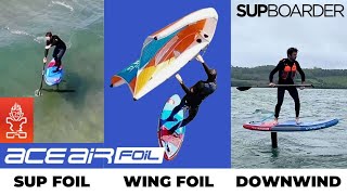 Starboard Ace Air Foil board  SUPboarder review [upl. by Ayaj318]