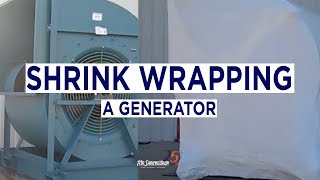 Shrink Wrapping a Generator  MrShrinkwrapcom [upl. by Morette306]