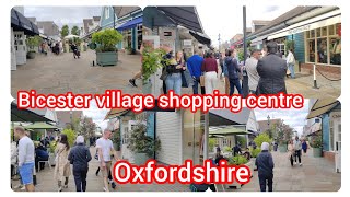 Bicester Village shopping centre outlet shopping centre Oxfordshire travel [upl. by Ebarta]