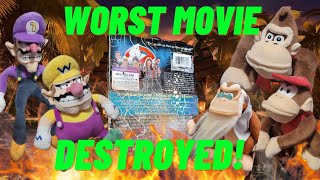 Warios Worst Movie Gets DESTROYED [upl. by Llorre]