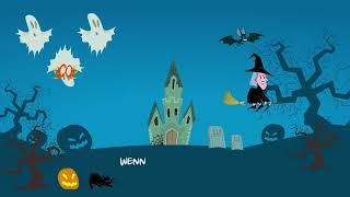 Little Ghost English  German by MissPOPkins  Halloween [upl. by Stace]