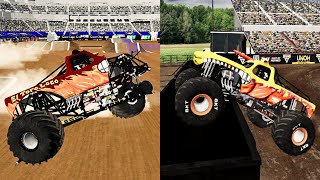 ALL EL TORO LOCO Trucks BEST Freestyle Moments  Monster Jam [upl. by Darsey]