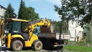 Backhoe JCB 2CX [upl. by Ahsilrak466]