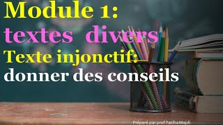 rédiger un texte injonctif pour tronc commun [upl. by Miarfe]