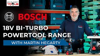 Bosch 18V BITURBO Professional Power Equipment 2023 [upl. by Noeruat428]