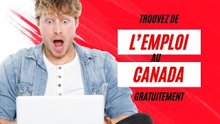 Voici comment trouver du travail au canada guichet emploi [upl. by Andrel]