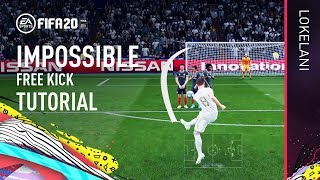 FIFA 20 l Roberto Carlos IMPOSSIBLE FREE KICK TUTORIAL l Xbox One amp PS4 [upl. by Oruasi]