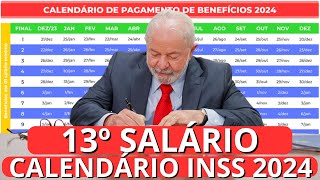 ANTECIPAÇÃO 13º SALÁRIO PARA OS APOSENTADOS 2024  DECRETO TRÁS NOVAS DATAS DE PAGAMENTO DO ABONO [upl. by Louis]