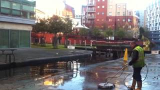 More canal paving cleaning by Blast Away [upl. by Koloski]