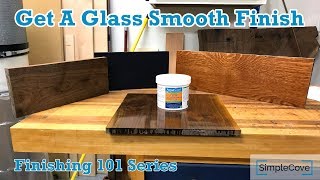 How To Use Grain Fillers  Finishing 101 Series [upl. by Keese241]