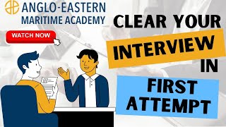 Anglo Eastern Interview  DNS Sponsorship 2023  Best Tips  How to Crack  MarineR Sk [upl. by Gnort]