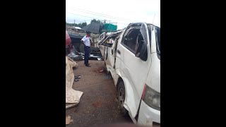 Accident claims 25 lives on LagosIbadan expressway [upl. by Arodasi443]