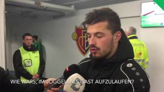 FC Basel  FC St Gallen 10  Stimmen mit Luca Zuffi und Albian Ajeti [upl. by Rentschler976]