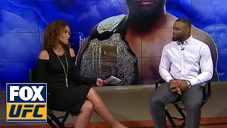 Tyron Woodley talks with Karyn Bryant  INTERVIEW  UFC Tonight [upl. by Seth]