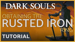 Dark Souls  How to get the Rusted Iron Ring in the Undead Asylum [upl. by Afinom]