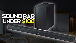 Best Soundbars 2019 Under 100  Affordable TV Sound Bar Reviews [upl. by Icats969]