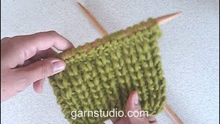 How to knit Shaker Rib [upl. by Aelsel]