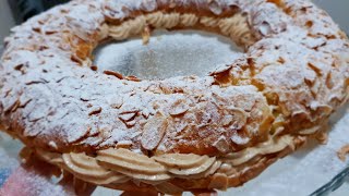 البات اشو بكريمة البخاليني Recette Paris Brest [upl. by Arocet295]