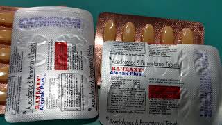 Aceclofenac amp Paracetamol Tablets Uses  Afenac Plus Tablet [upl. by Ddat]