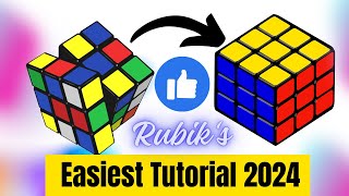 How To Solve A 3x3 Rubiks Cube For Complete Beginners [upl. by Carli]