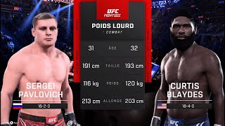 UFC Classic Sergei Pavlovich vs Curtis Blaydes  FULL FIGHT [upl. by Akimit]