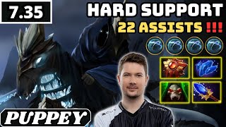 735  Puppey Abaddon Hard Support Gameplay 22 ASSISTS  Dota 2 Full Match Gameplay [upl. by Inatirb]