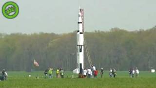 Launching a homemade rocket [upl. by Laraine]