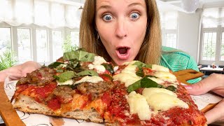 Authentic Italian Pizza Taste Test Can We Tell the Difference [upl. by Polard]