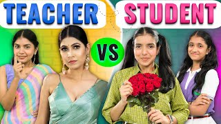 Teacher vs Student  Teenagers School Life  Seniors vs Juniors  Anaysa [upl. by Nosittam]