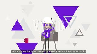 Vyond Removed Oddcast Voice in Vyond Studio [upl. by Eula]