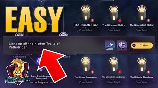 How to Unlock ALL Hidden Trail of Pathstrider in Swarm Disaster  Honkai Star Rail [upl. by Acirehs585]