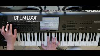 Korg Kronos Sounds  Ginuwine  Pony Mini Keyboard Cover [upl. by Deidre]