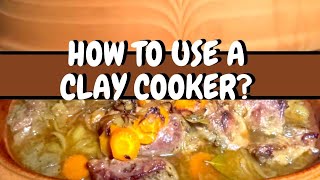 How To Use a Clay Cooker aka Römertopf Tips and Tricks [upl. by Llebasi]