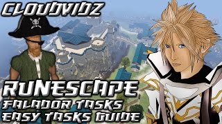 Runescape Falador Easy Tasks Guide HD [upl. by Georgeanne464]