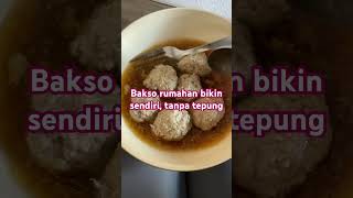 Bakso Rumahan tanpa tepung dijamin enak sekali [upl. by Aniham]