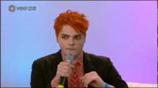 Entrevista con Gerard Way Premios Telehit [upl. by Alikee]